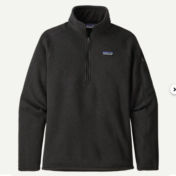 Patagonia Women's Better Sweater 1\4 Zip Slim Fit Pullover College Football ESPN - Picture 9 of 10